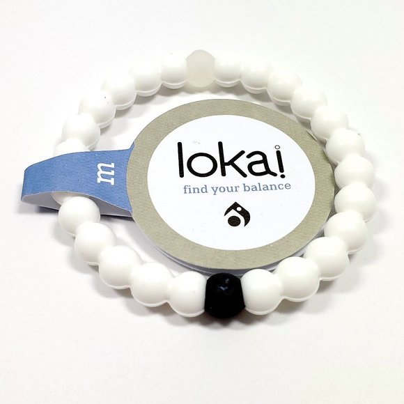 Lokai Bracelet White S M L XL New - Picture 3 of 6